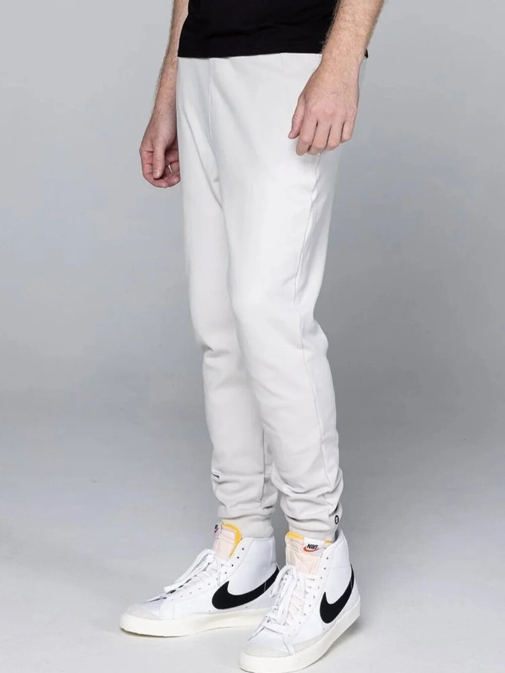 Allwear Men's Organic Jogger Stone Size S NWT